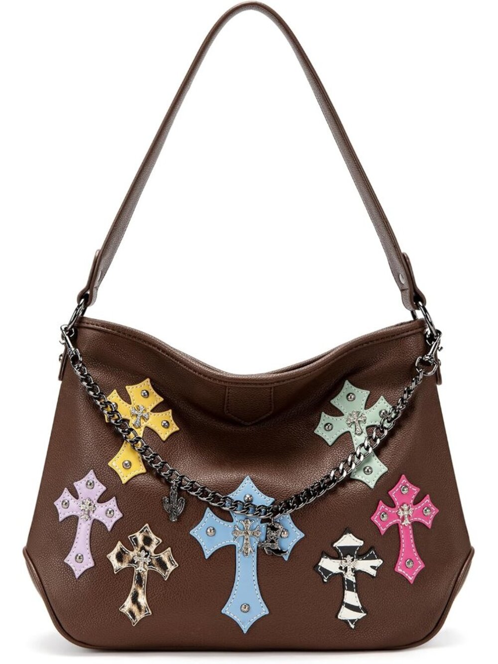 Hobo Bag for Women Shoulder Crossbody Purse Work Daily Handbags with Adjustable